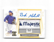 Blake Mitchell RC  2023 Leaf Trinity Patch Auto  1/1