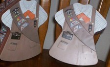 SET/2 COLLECTIBLE Girl Scout Uniform Camera Cookie Tins-SPECIAL EDITION PRISTINE