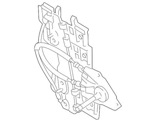 Regulador de ventana para Ford (N/P BE8Z-5427001-A)