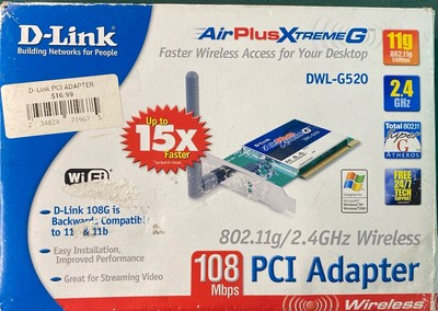 D-Link AirPlus Extreme G 2.4GHz Wireless Access Point DWL-2100AP