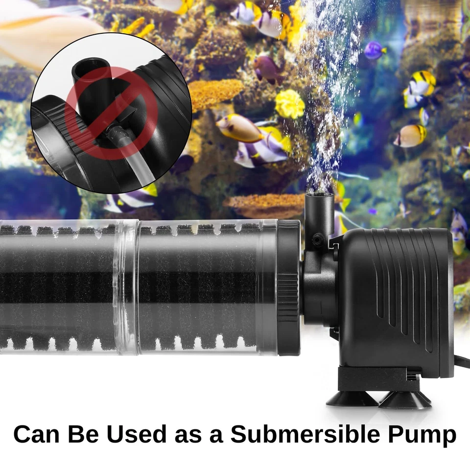 XpertMatic Aquarium Filter for 70-120 Gallon Tank Internal Fish Tank Filter w... - Image 2 of 4