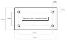 Frameless Toughened & Laminated Glass Juliet Balcony Balustrade Railing - TGS
