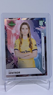 #ad 2024 Parkside NWSL Ally Sentnor RC GAME BALL Parallel SSP 6 32 #100 $300.00