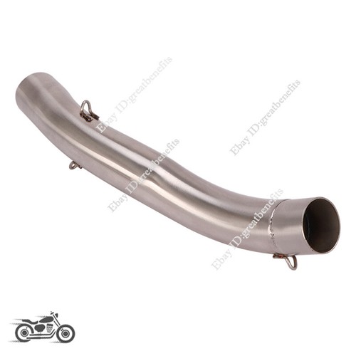For Ducati Scrambler Monster 797 2017-2020 Mid Exhaust Pipe Slip On Muffler Tip - Picture 13 of 14