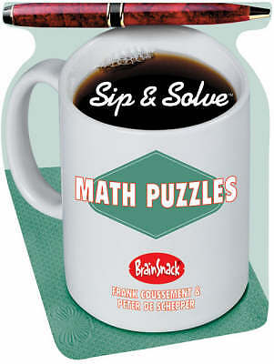 Sip & Solve: Mathe-Rätsel (neu Sip & Solve), BrainSnack , Frank Coussement & Pet