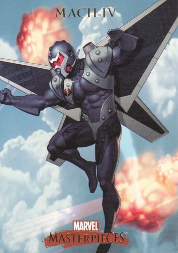 2007 Marvel Masterpieces 1 Trading Card #53 Mach-IV