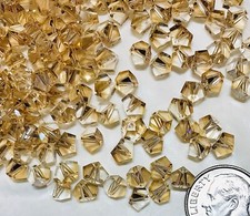 Swarovski  Crystal Simplicity Beads 5310 - 5.5mm - GOLDEN SHADOW - 360 Pieces