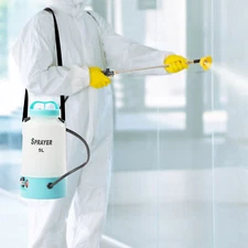 Agricultural Hand-held & Strap Lithium Electric Sprayer 5L 12V Garden Sprayer US