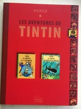 BD Hergé Moulinsart Tintin Double album club France Loisirs 2007 RARE