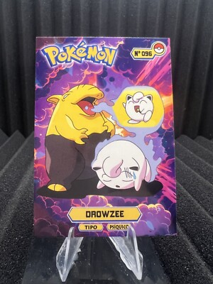 Drowzee #96  & Jigglypuff - Card Tops Pokedex Database 2024 - Pokemon Card NM