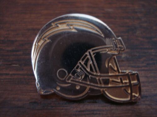 Gold SAN DIEGO CHARGERS LIGHTNING BOLT LOGO LAPEL PIN/Tie Tack NEW - 第 1/1 張圖片