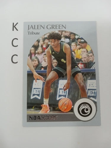 2021 Panini Chronicles Hoops Draft Picks Tribute Jalen Green #54 RC