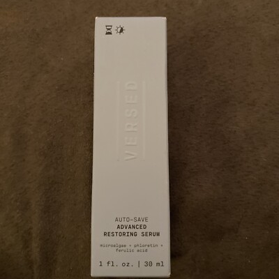VERSED Advanced Restoring Face Serum 1 oz - NEW