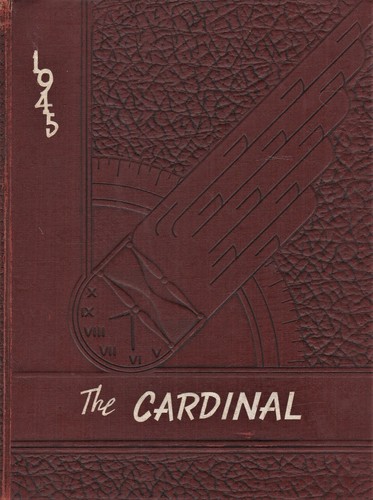 1945 "Cardinal" - Maud High School Yearbook - Maud, Texas + - Picture 1 of 2