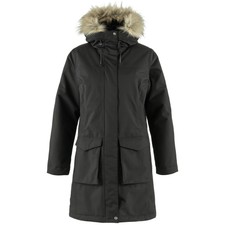 Fjallraven Nuuk Lite Parka Women's Jacket, Black, Large