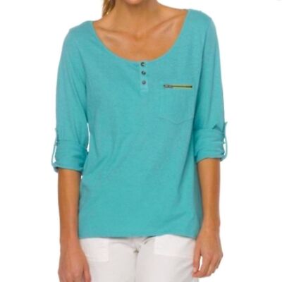 PRANA Jess Organic Cotton Top Size Medium