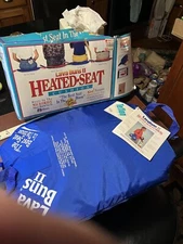 Lava Buns ll Heated Seat Cushion  Football Hunting/Bleachers/ Tailgate-  NEW