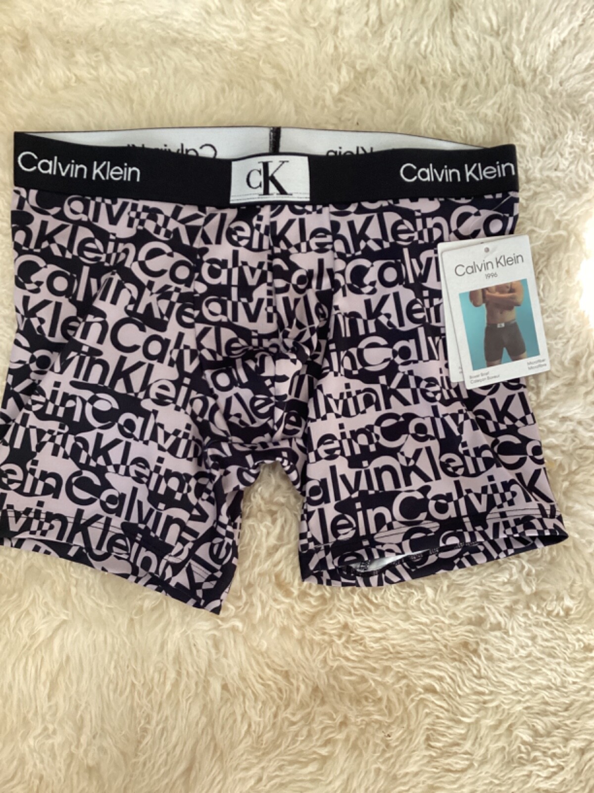 1 CALVIN KLEIN BOXER BRIEF MICROFIBER 1996 NB3407 $24 thumbnail 18