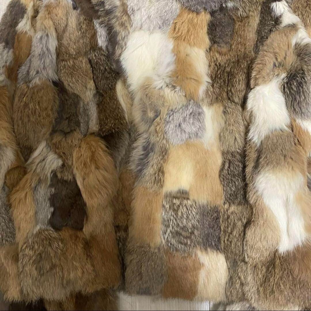 Supreme Patchwork Fur Jacket Archive Japanese Label Size L from