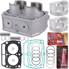 CYLINDER PISTON TOP END GASKETS REBUILD KIT FOR POLARIS SPORTSMAN 700 2002~2007