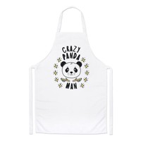 VerrüCkte Panda Mann Stars Koch SchüRze Tiere Scherz Vatertag Lustig Kochen