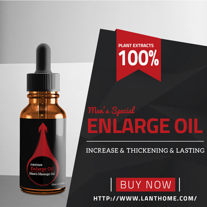 NATURAL PENIS ENLARGER OIL DICK Growth Faster Enhancement Enlargement Oil 10ML eBay