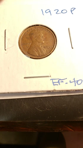 1920-P Lincoln Wheat Cent — photo from the most recent tracked eBay sale