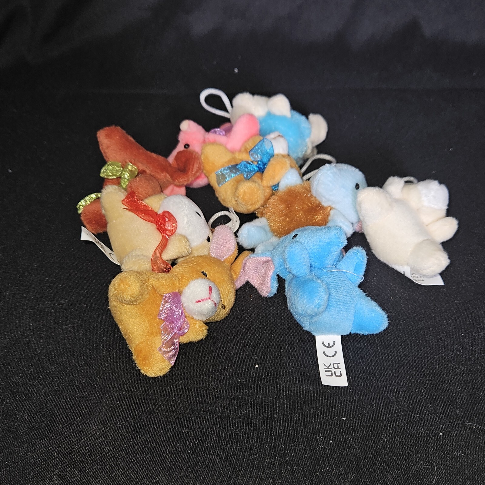 9 Mini Animal Plush Toys For Birthday Easter Basket Stuffers