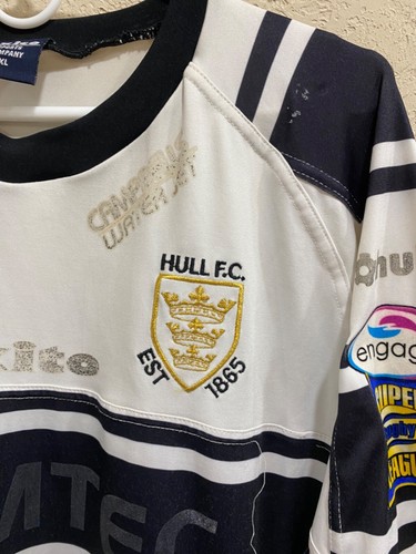 Hull FC Home Vintage Rugby League Shirt Exito McNicholas #23 - Picture 6 of 17