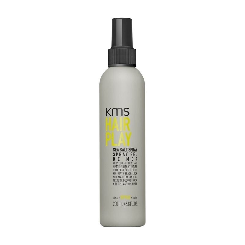 Spray Per Capelli Ricci Effetto Opaco KMS Hair Play Sea Salt Spray 200ml