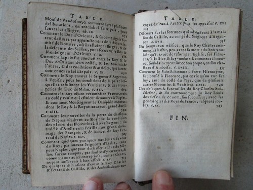LES MEMOIRES DE PHILIPPE DE COMMINES Sieur d'Argenton, 1661. - Picture 10 of 12