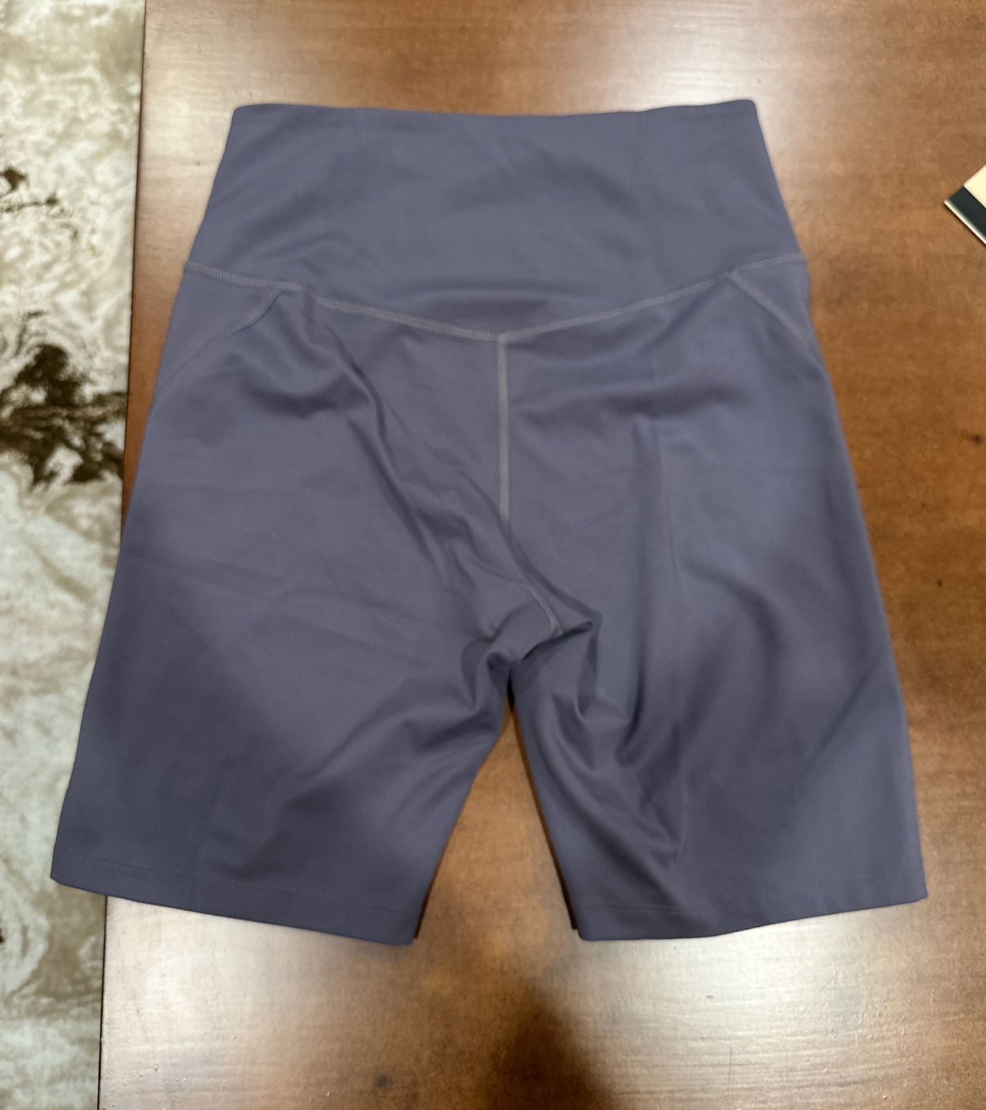 Girlfriend Collective solid purple polyester blen… - image 2