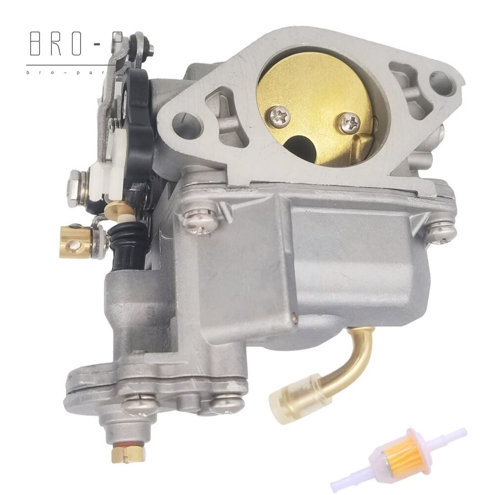 Carburetor For Mercury 8HP & 9.9HP 4-Stroke Outboard (2006+) - Replaces OEM 3303-895110T01, Includes Fuel Filter