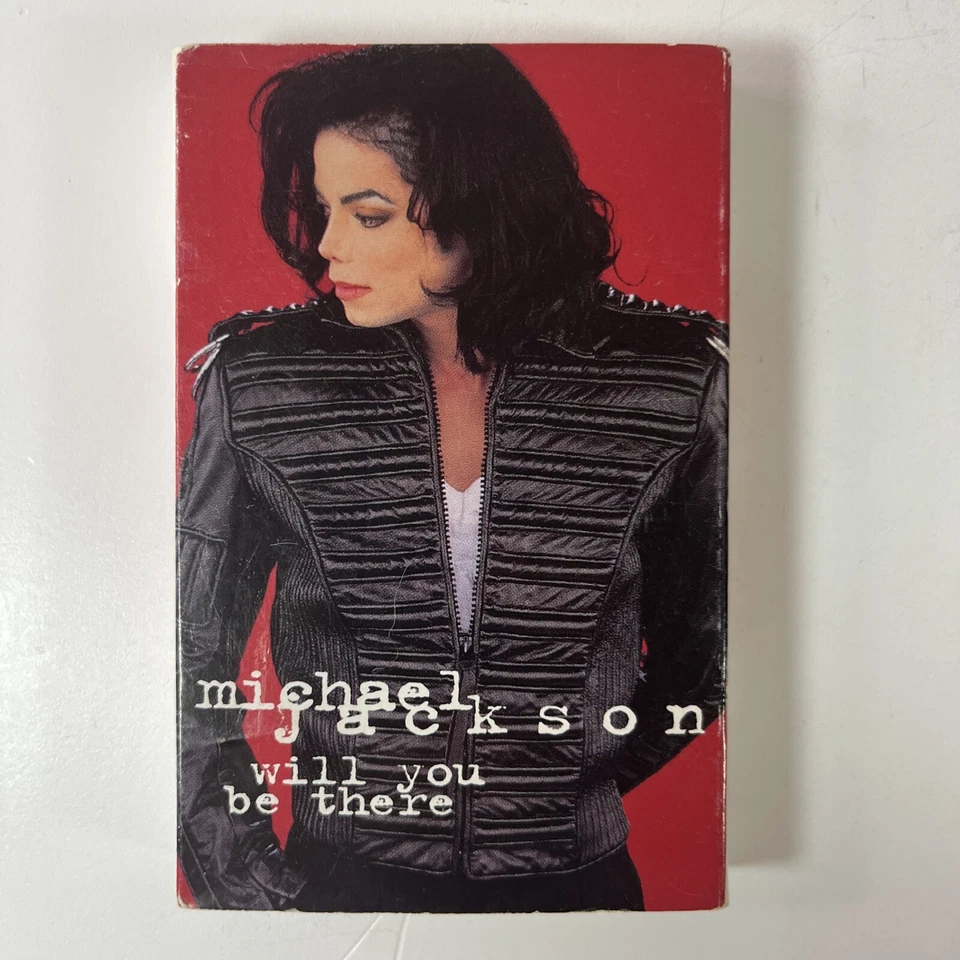 Will You Be There [Single] by Michael Jackson (Cassette, Jul-1993, Epic) VG - Image 2 of 4