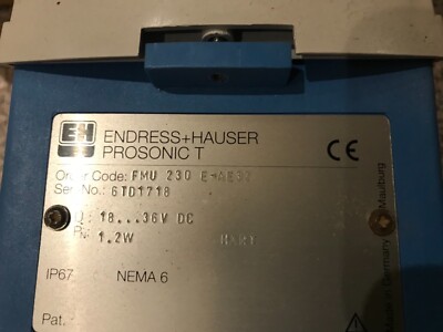 ENDRESS + HAUSER FMU 230 E AE32 FMU230EAE32 Neu HART