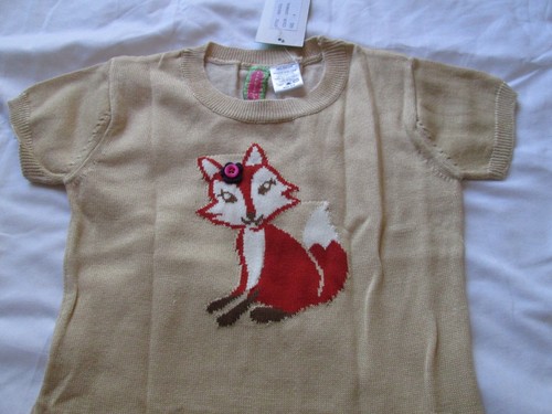 ❤ Girls FOX sweater dress NEW 4 4T NEW Sophie Sam Gymboree inspire NWT - Picture 9 of 24