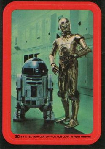 1977 Star Wars TOPPS Trading Cards Red Series 2- Your Choice 66/11- U Pick - 第 78/80 張圖片