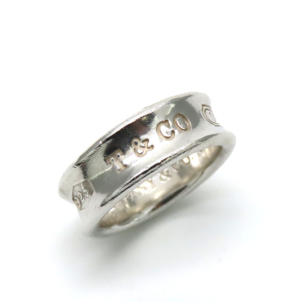 USED TIFFANY&Co. Ring 1837 US 5.5-6 Silver925 7.2g Silver Accessories