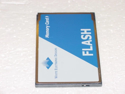 WHITE ELECTRONIC 16MB LINEAR MEMORY PCMCIA CARD P/N: ED17P016FLA62P0177