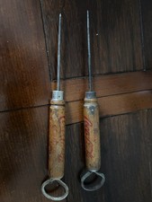 LOT OF 3 COCA COLA COKE VINAGE ICE PICKS W/ BOTTLE OPENERS
