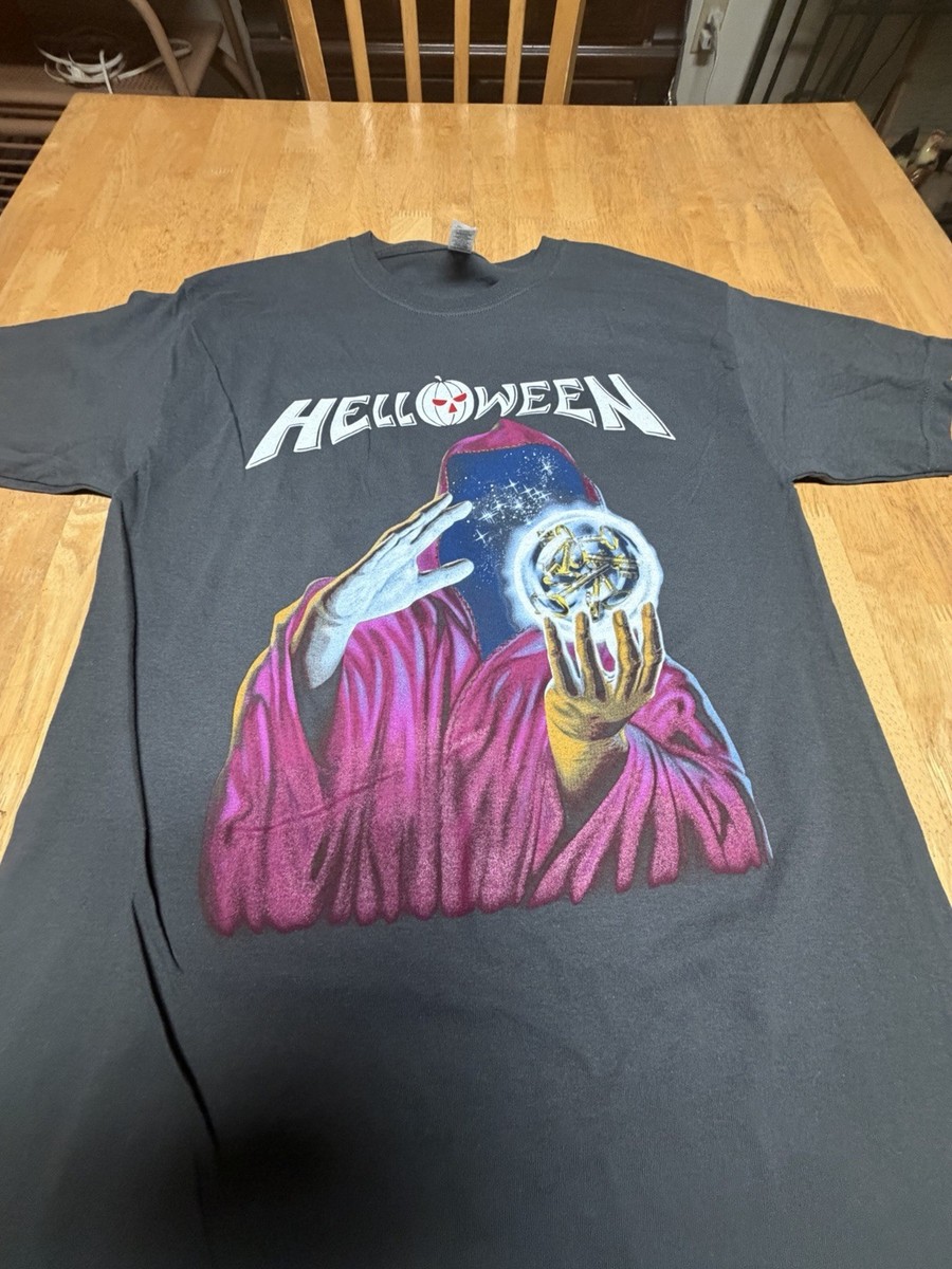 HELLOWEEN KEEPER OF THE SEVEN KEYS band music NEW BLACK T-SHIRT M