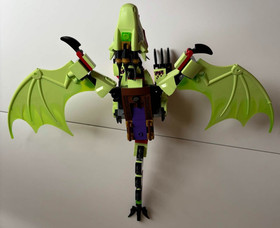 Lego Elves Dragon Lot Light Green Blue Dragon Incomplete Parts Wings 41183 41172