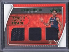 2022 Chronicles Draft Picks De'Andre Hunter Absolute Tools of the Trade Green