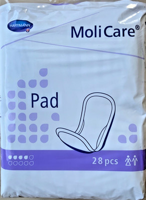 MoliCare Pad 28 Stück, Hartmann Binden, Slipeinlagen, Einlagen b. Blasenschwäche