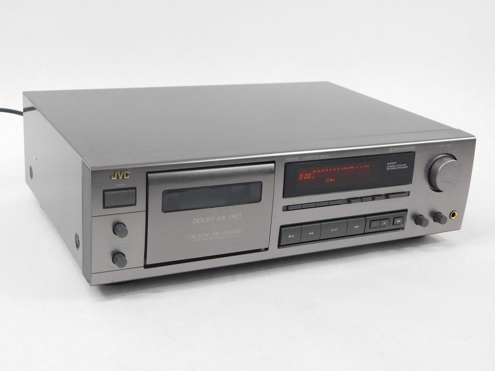 JVC TD-R461 Vintage Stereo Cassette Deck Player (works well)