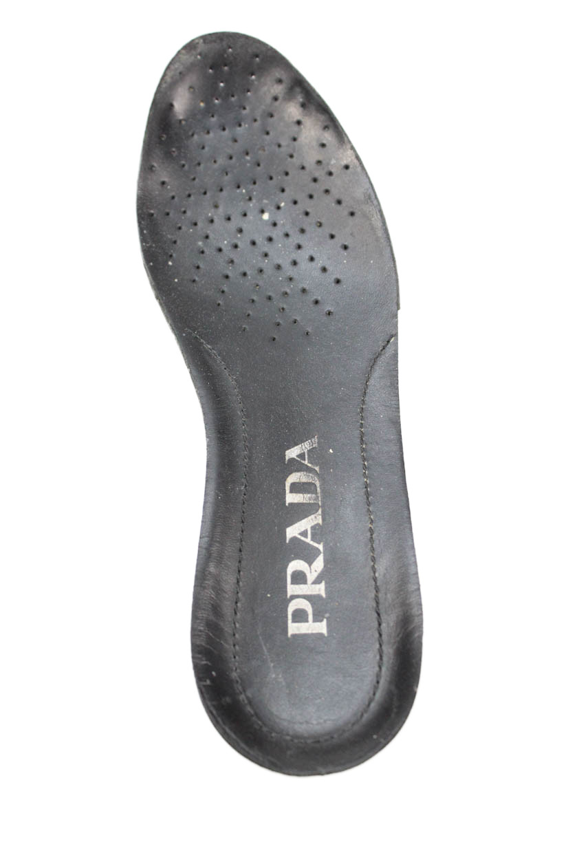 Prada Womens Slip On Casual Athletic Shoes Blue Size 7.5 thumbnail 6