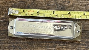 M. Hohner Auto Valve Harp Key Of G, No Box, Comes With Leather Sheathe