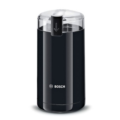 Bosch Kaffee elektrische Mahlwerk, für 75 g Bohnen mit One Touch Bedienung, schwarz 