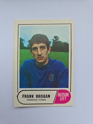 A&BC FOOTBALL 1969 GREEN BACK FACTS #78 FRANK BROGAN SCHNÄPPCHEN SELTEN VINTAGE