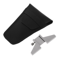 Portable Caliper Depth Base with Pouch T-Bar Attachment for Dial/Digital/Vernier